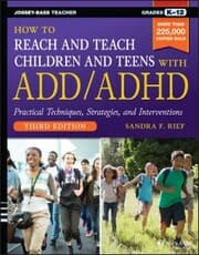 Cover von How to Reach and Teach Children and Teens with ADD/ADHD