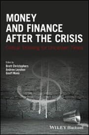 Cover von Money and Finance After the Crisis