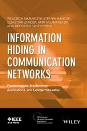 Cover von Information Hiding in Communication Networks