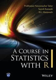 Cover von A Course in Statistics with R
