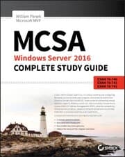Cover von MCSA Windows Server 2016 Complete Study Guide