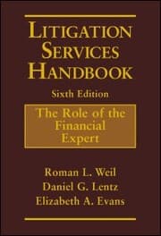 Cover von Litigation Services Handbook