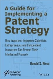 Cover von A Guide for Implementing a Patent Strategy