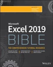 Cover von Excel 2019 Bible