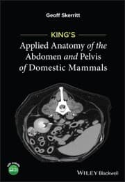 Cover von King's Applied Anatomy of the Abdomen and Pelvis of Domestic Mammals