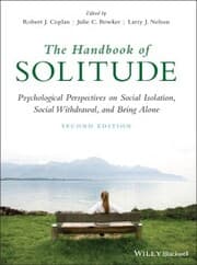 Cover von The Handbook of Solitude
