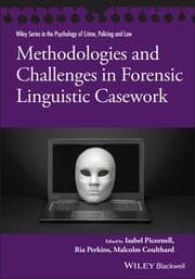 Cover von Methodologies and Challenges in Forensic Linguistic Casework