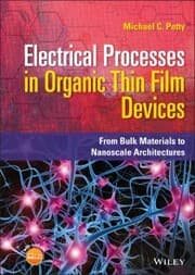 Cover von Electrical Processes in Organic Thin Film Devices
