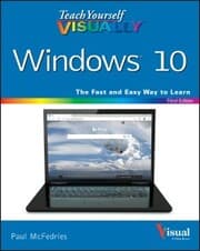 Cover von Teach Yourself VISUALLY Windows 10