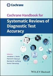 Cover von Cochrane Handbook for Systematic Reviews of Diagnostic Test Accuracy