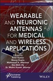 Cover von Wearable and Neuronic Antennas for Medical and Wireless Applications