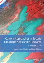 Cover von Current Approaches in Second Language Acquisition Research