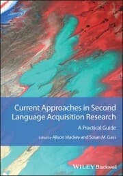 Cover von Current Approaches in Second Language Acquisition Research