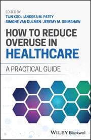 Cover von How to Reduce Overuse in Healthcare