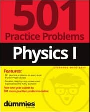 Cover von Physics I: 501 Practice Problems For Dummies (+ Free Online Practice)