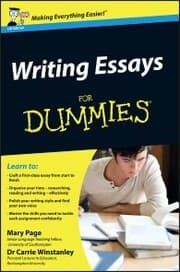 Cover von Writing Essays For Dummies, UK Edition