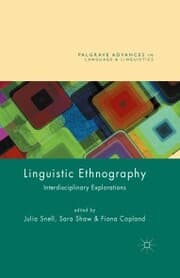 Cover von Linguistic Ethnography