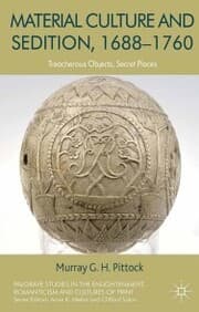 Cover von Material Culture and Sedition, 1688-1760