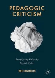 Cover von Pedagogic Criticism