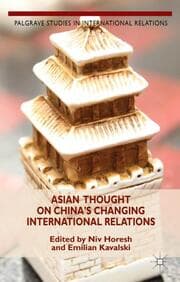 Cover von Asian Thought on China's Changing International Relations