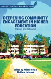 Cover von Deepening Community Engagement in Higher Education