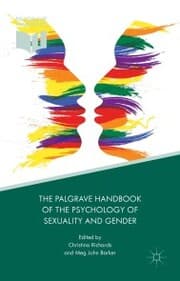 Cover von The Palgrave Handbook of the Psychology of Sexuality and Gender