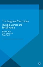 Cover von Invisible Crimes and Social Harms