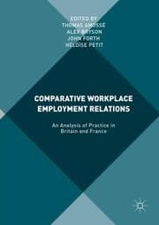 Cover von Comparative Workplace Employment Relations