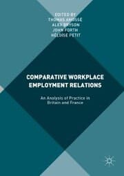 Cover von Comparative Workplace Employment Relations