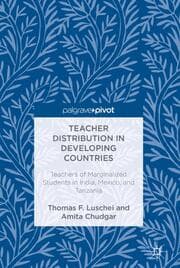 Cover von Teacher Distribution in Developing Countries