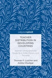 Cover von Teacher Distribution in Developing Countries
