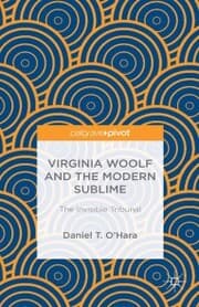 Cover von Virginia Woolf and the Modern Sublime