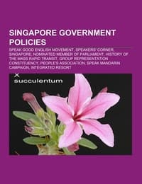 Cover von Singapore government policies