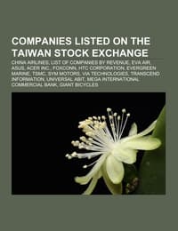 Cover von Companies listed on the Taiwan Stock Exchange