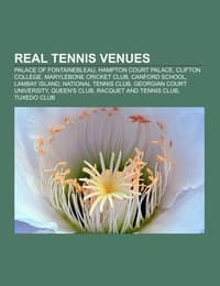 Cover von Real tennis venues
