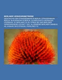 Cover von Berliner Verkehrsbetriebe