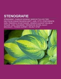 Cover von Stenografie