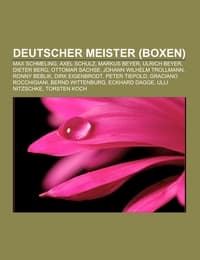 Cover von Deutscher Meister (Boxen)