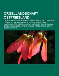 Cover von Orgellandschaft Ostfriesland