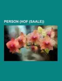 Cover von Person (Hof (Saale))
