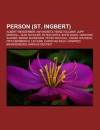 Cover von Person (St. Ingbert)
