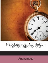 Cover von Handbuch Der Architektur: Die Baustile