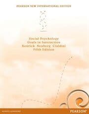 Cover von Social Psychology: Goals in Interaction