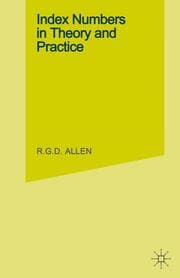 Cover von Index Numbers in Theory and Practice