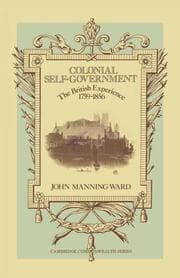 Cover von Colonial Self-Government