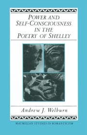 Cover von Power and Self-Consciousness in the Poetry of Shelley