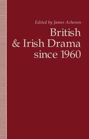 Cover von British and Irish Drama since 1960