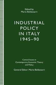 Cover von Industrial Policy in Italy, 1945-90