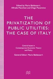 Cover von The Privatization of Public Utilities