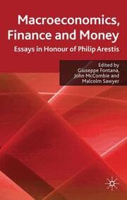 Cover von Macroeconomics, Finance and Money